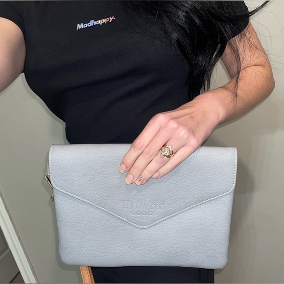 Milkmade Goods grey Clutch - Picture 2 of 9